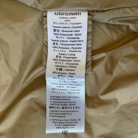 Il Gufo Girls’ Tan Down Padded Puffer Coat - 4Y - Picture 16 of 16